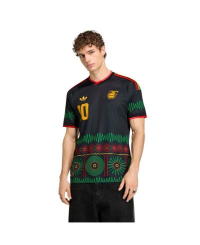 adidas Мужская реплика джерси Jamaica National Team Bob Marley Away, черная