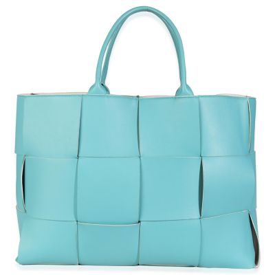 Сумка тоут Pre-Owned Bottega Veneta Linoleum Nappa Maxi Intrecciato Large Arco