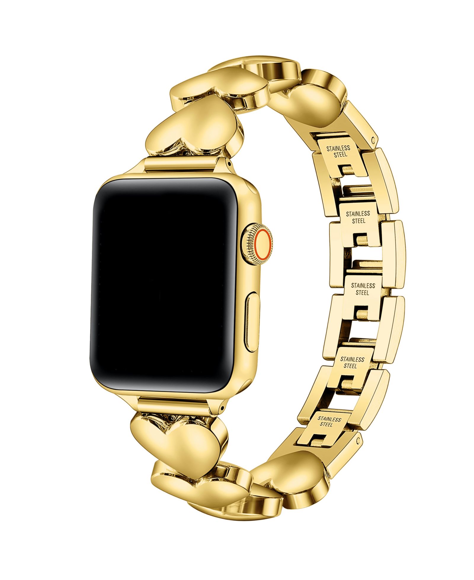 Posh Tech ремешок Aphrodite Heart из нержавеющей стали для Apple Watch