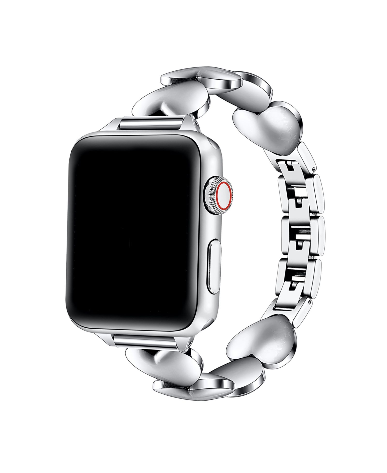 Ремешок Posh Tech Aphrodite Heart из нержавеющей стали для Apple Watch