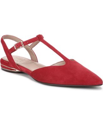 Hearts Flame Red Suede