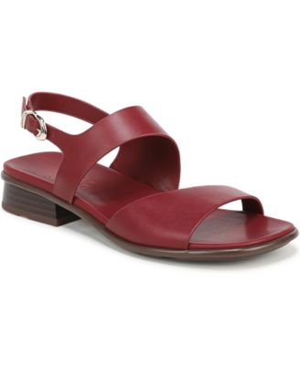 Molten Noir Red Leather