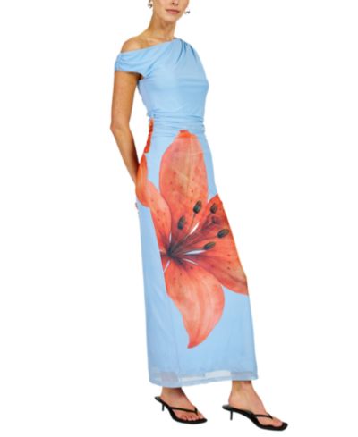 Line & Dot Women's Avah Floral Printed Maxi Dress