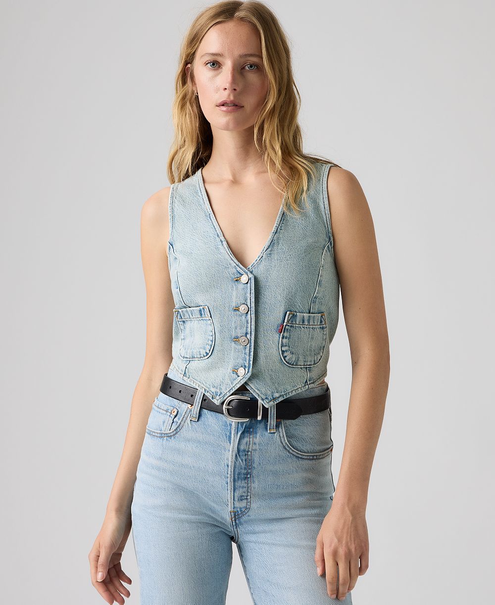 Levi's Women's Cotton Tailored Vest