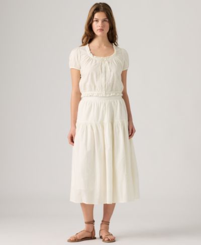 Levi's® Women's Zip Closure Leonie Midi Skirt
