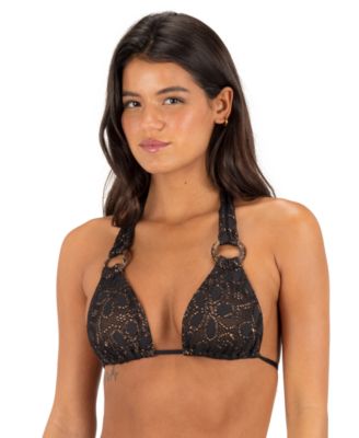 Женский топ Hurley Coconut Ring V-Neck Bikini