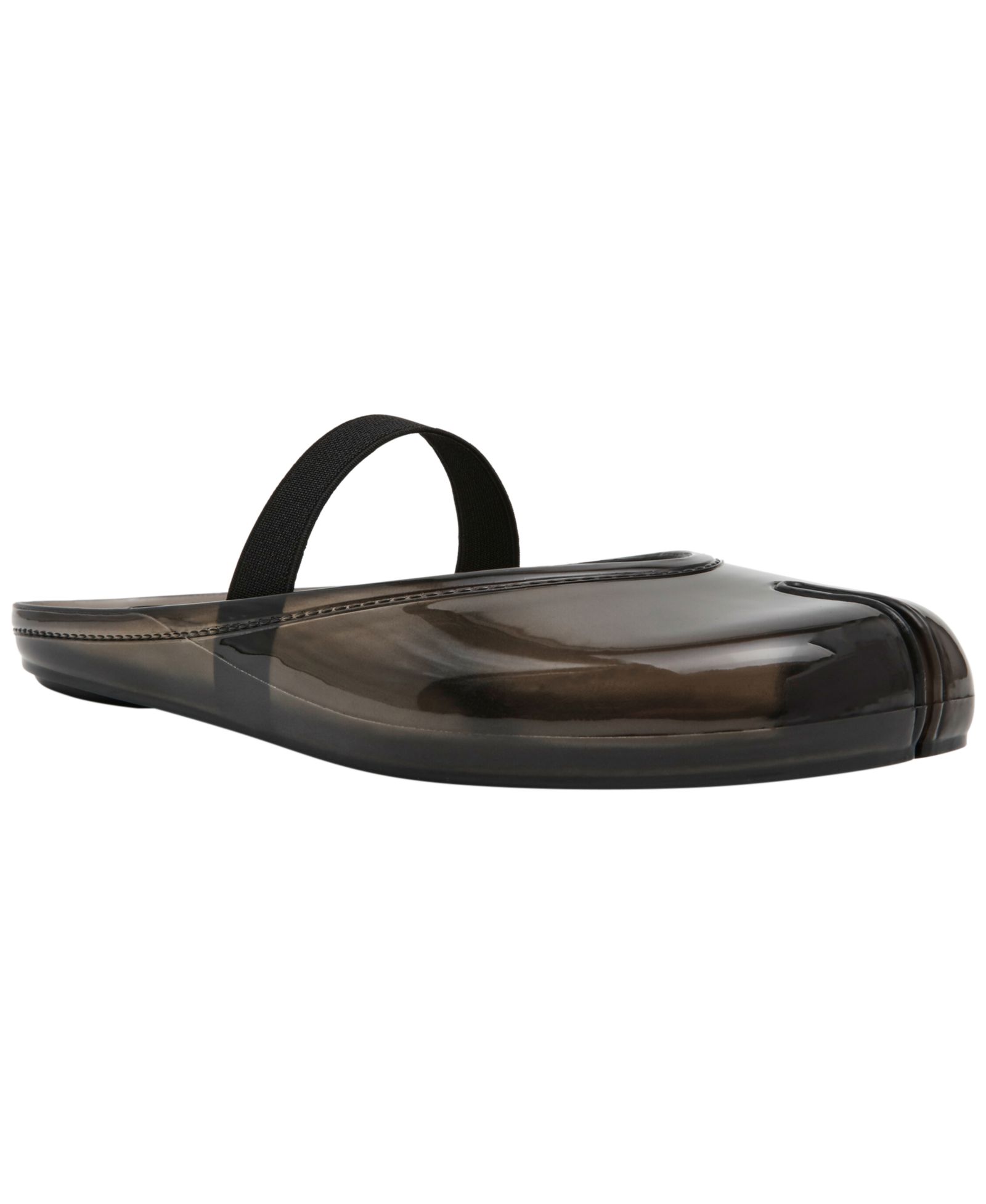 Steve Madden Women's Cova Jelly Split Toe Mule Flats