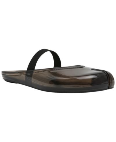 Steve Madden Women's Cova Jelly Split Toe Mule Flats