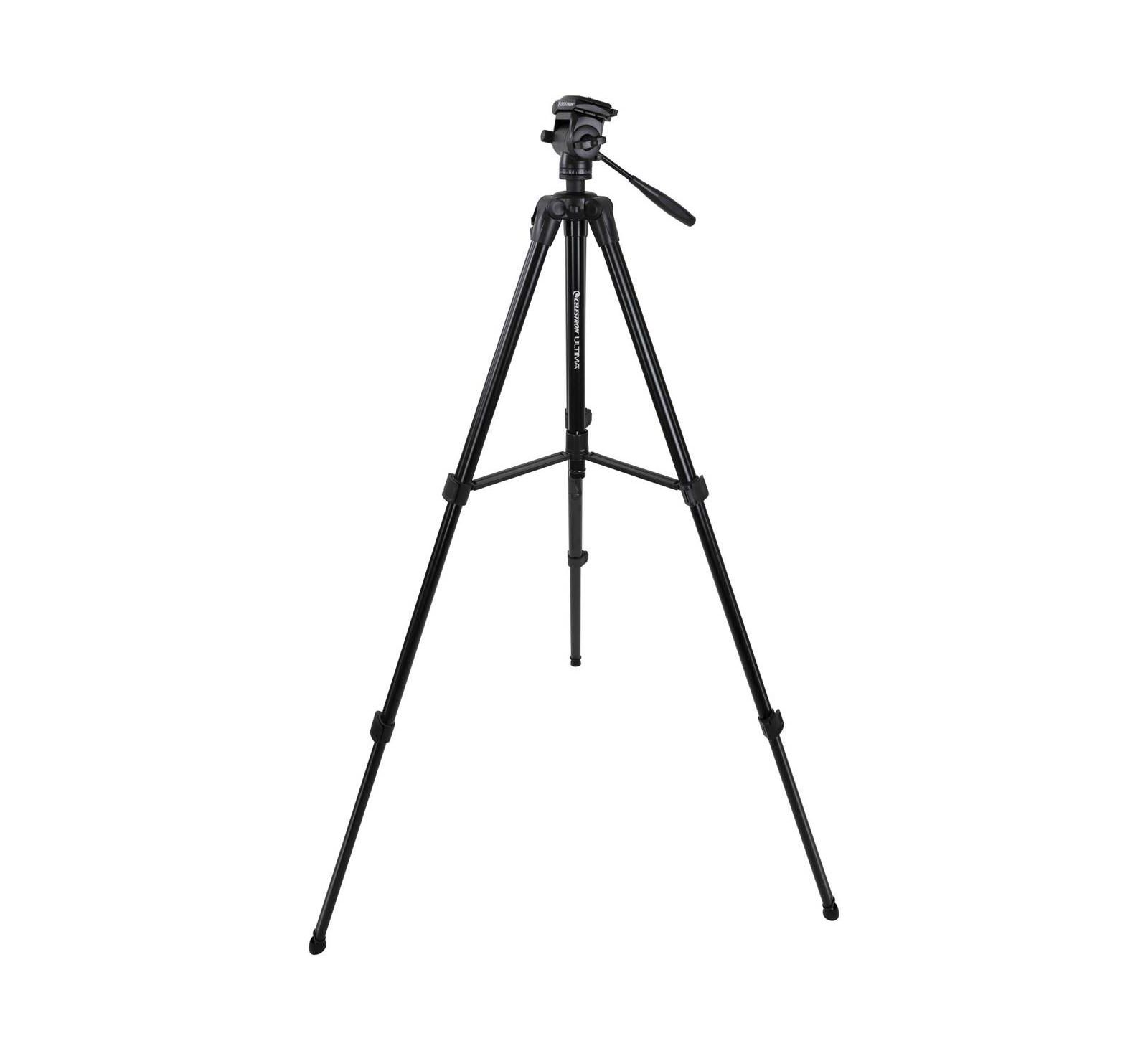 Celestron Ultima 3-Section Aluminum Tripod with Pan or Tilt Head