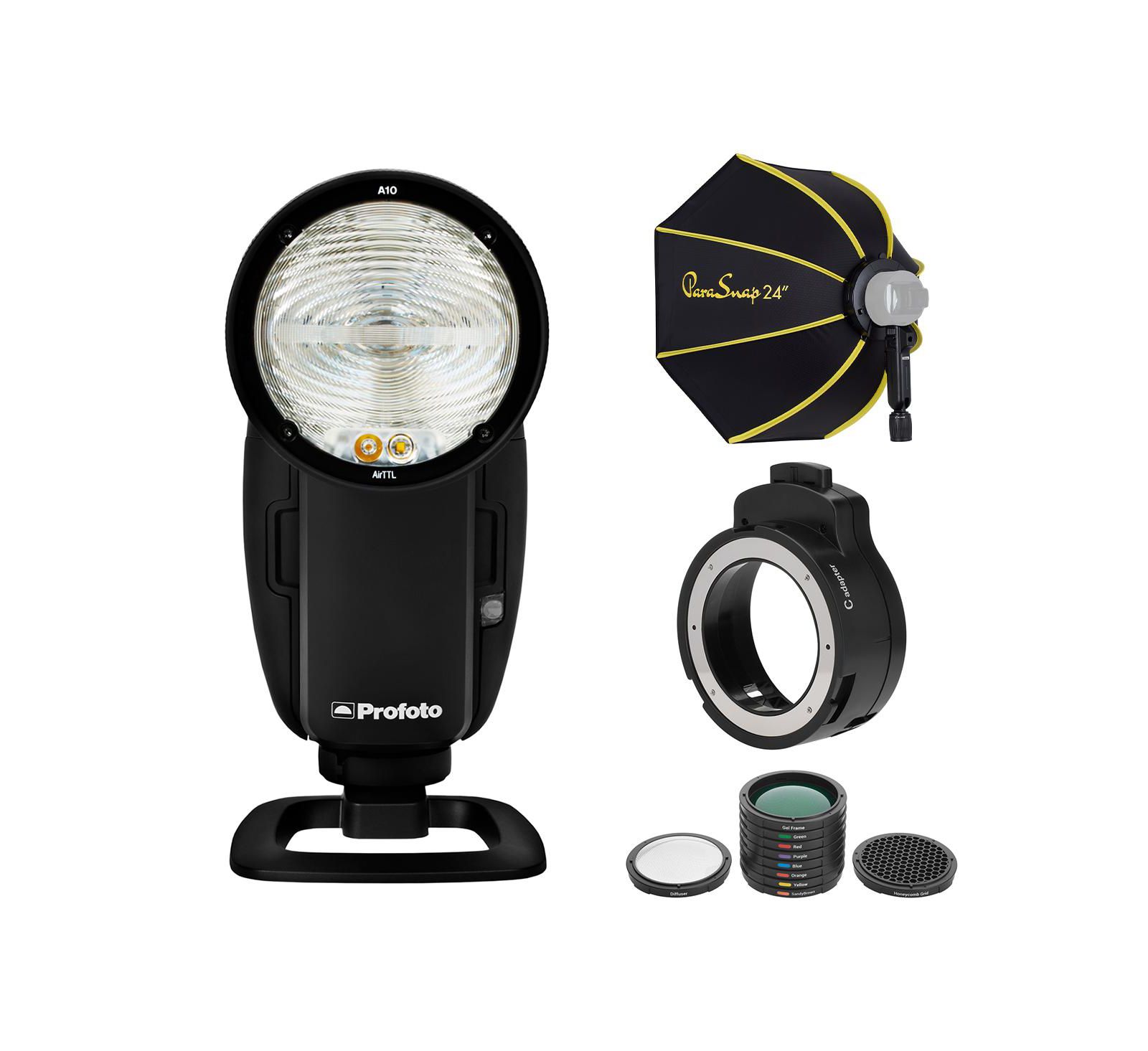 Profoto A10 On and Off Camera Flash for Sony Camera with Accessories Bundle