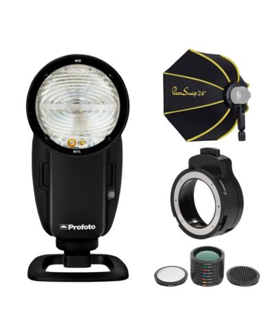 Комплект вспышки Profoto A10 для Sony с софтбоксом Glow 24" PS-B24K ParaSnap и аксессуарами