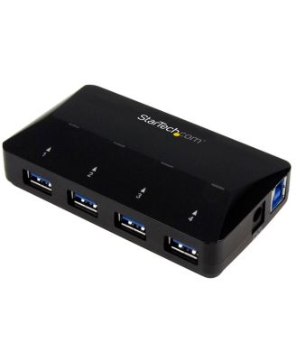 StarTech.com  4-Port USB 3.0 Hub plus Dedicated Charging Port