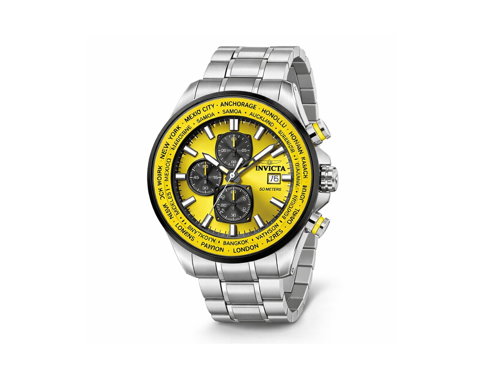 Invicta Men's 50503 Aviator Quartz VD57 Dial Watch
