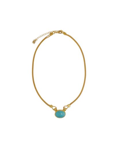 Цепочка с кулоном Ottoman Hands Daphne Turquoise