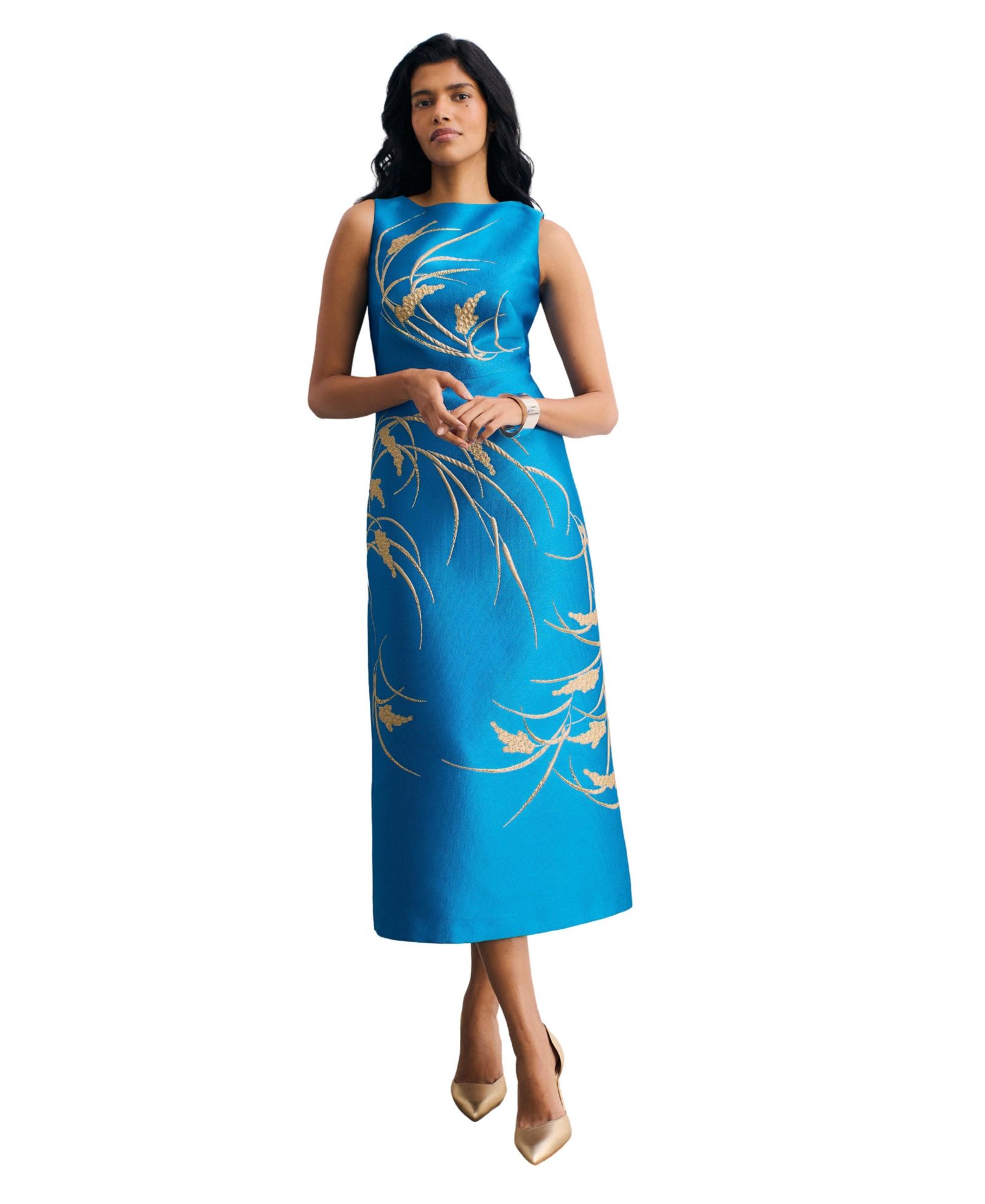 Женское платье The Fold Eden Jacquard