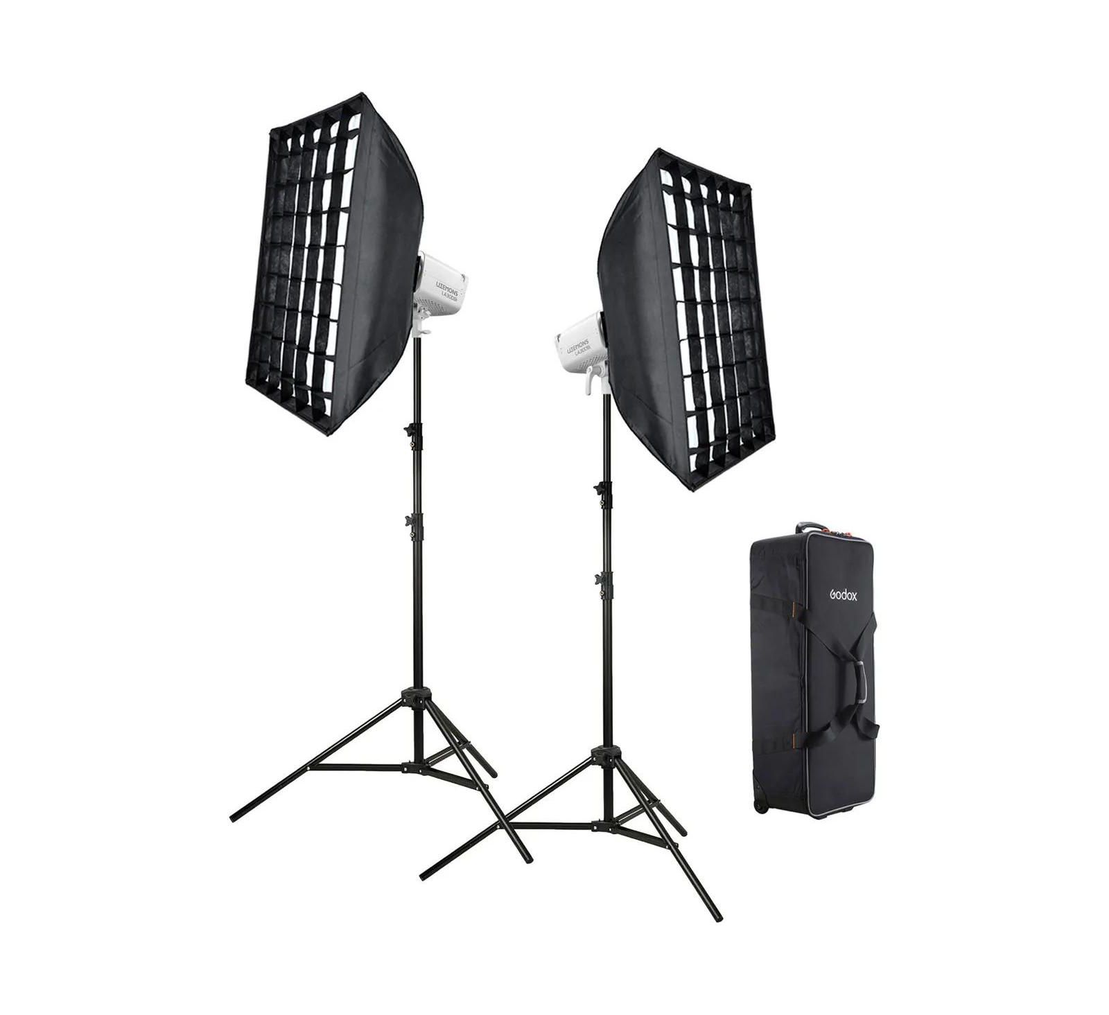 Godox Litemons LA300Bi 330W Bi-Color 2-Light Kit