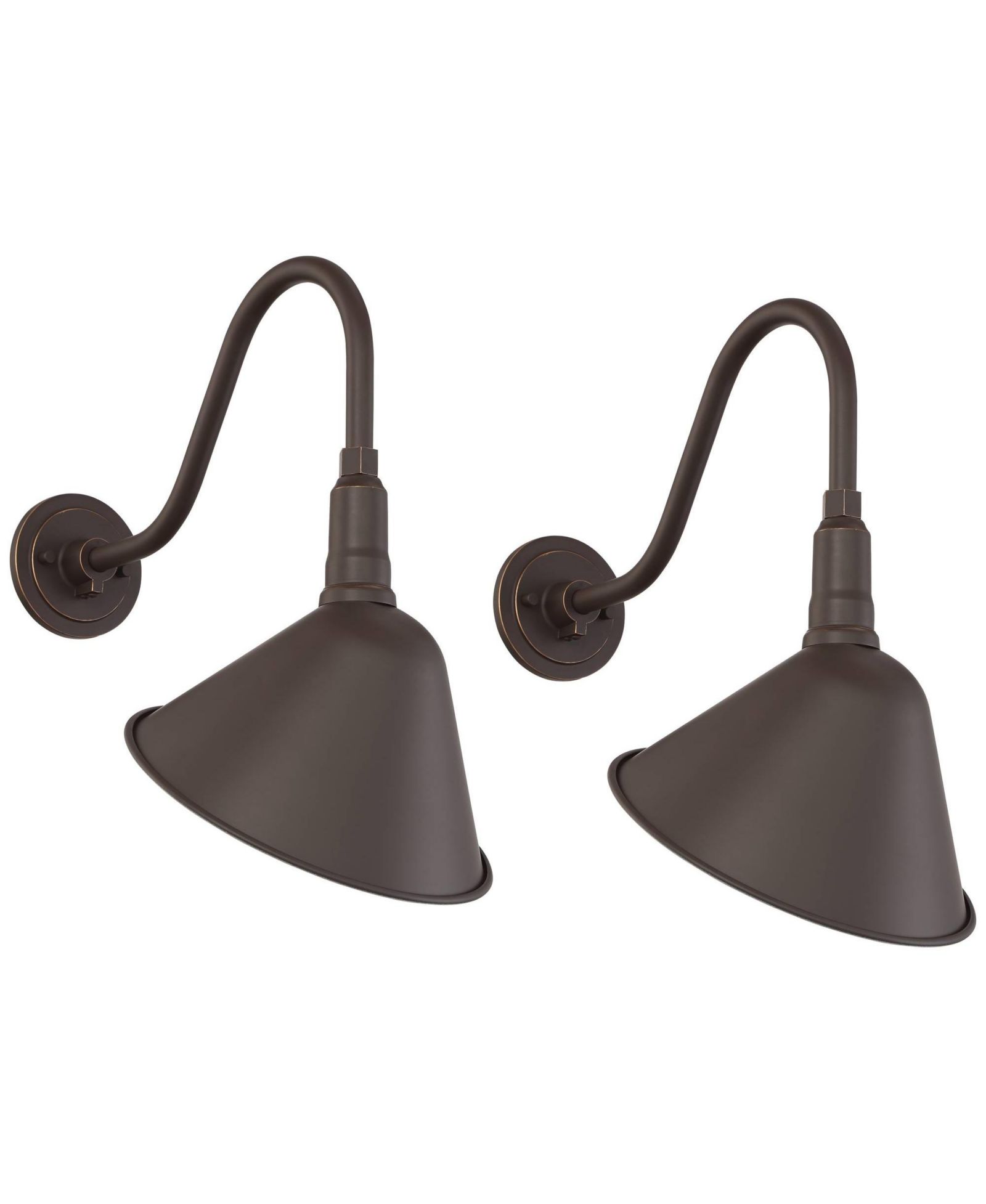 Набор уличных настенных светильников Franklin Iron Works Neihart Rustic Farmhouse, 2 шт