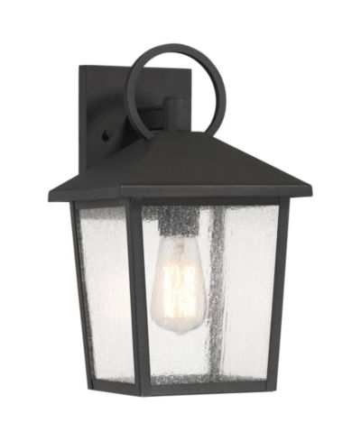 Настенный светильник John Timberland Westmont 13 High Modern Outdoor Wall Light Fixture Mount Porch House Weatherproof Sand Glass Shade