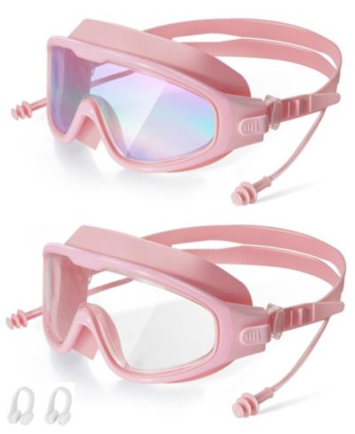 Dazzling mirror pink clear pink