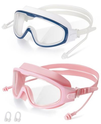 Pink blue white
