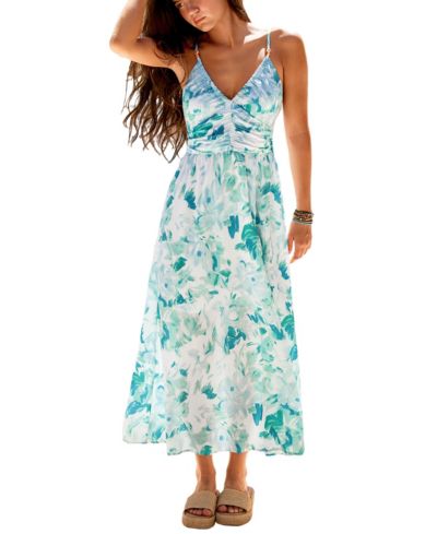 Женское цветочное пляжное платье макси Cupshe Women's Gone for the Weekend