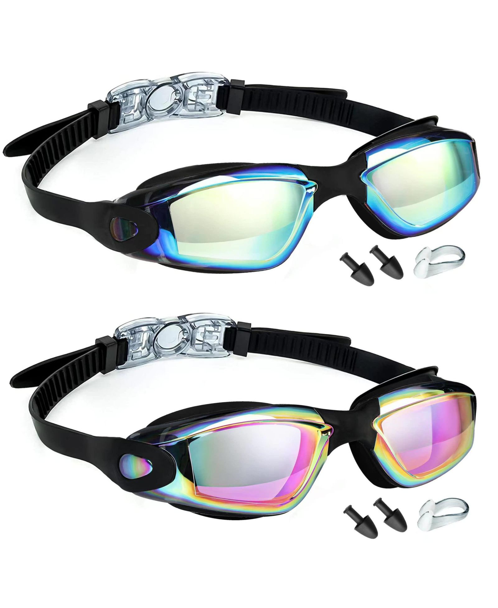 GNUADZ Swim Goggles Anti Fog No Leaking Adult