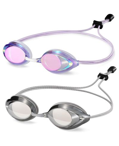 Purple and silver