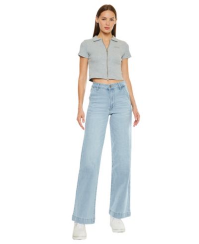 Женские широкие джинсы Kancan Women's Celine Ultra High-Rise