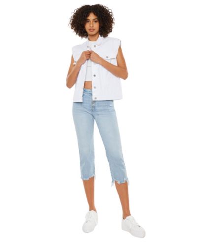 KanCan Women's Celene High-Rise Capris