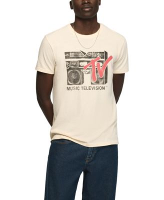 Lucky Brand Men's MTV Boombox Short-Sleeve T-Shirt