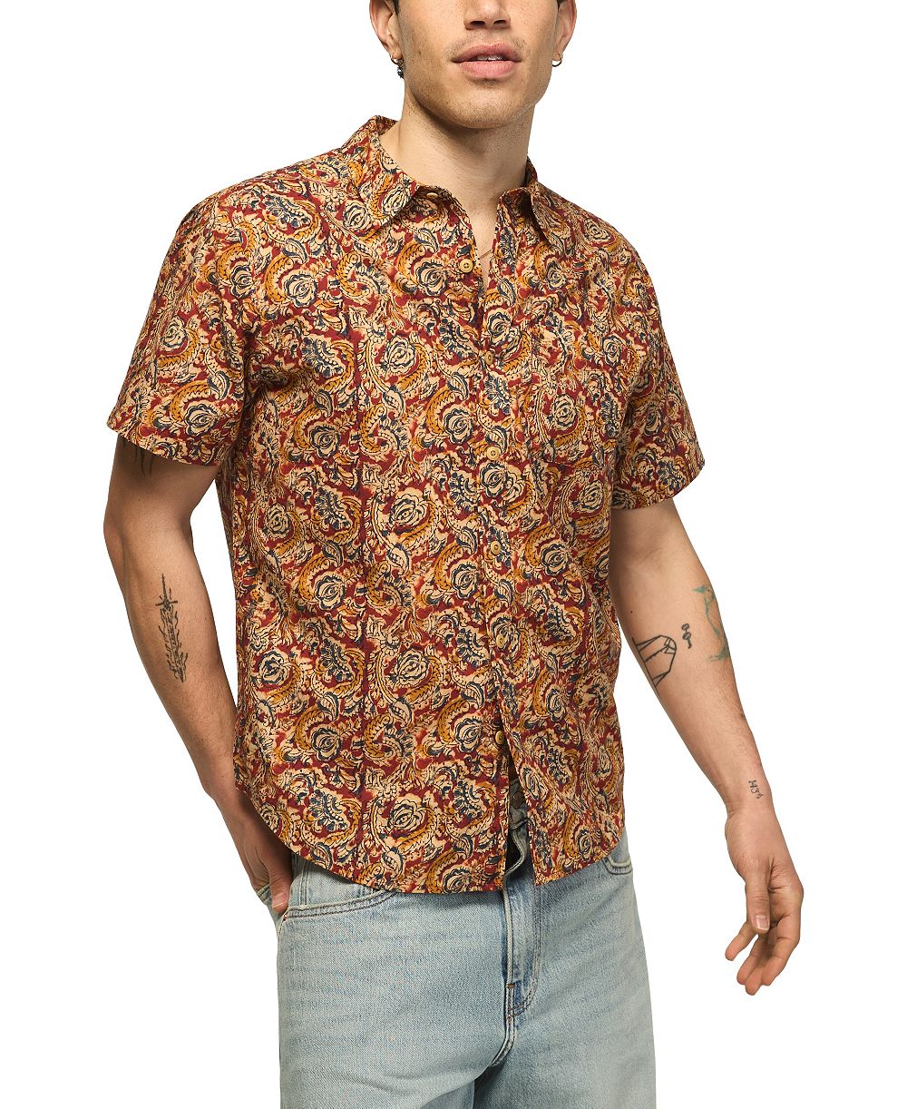 Рубашка Lucky Brand Men's San Gabriel с цветочным принтом