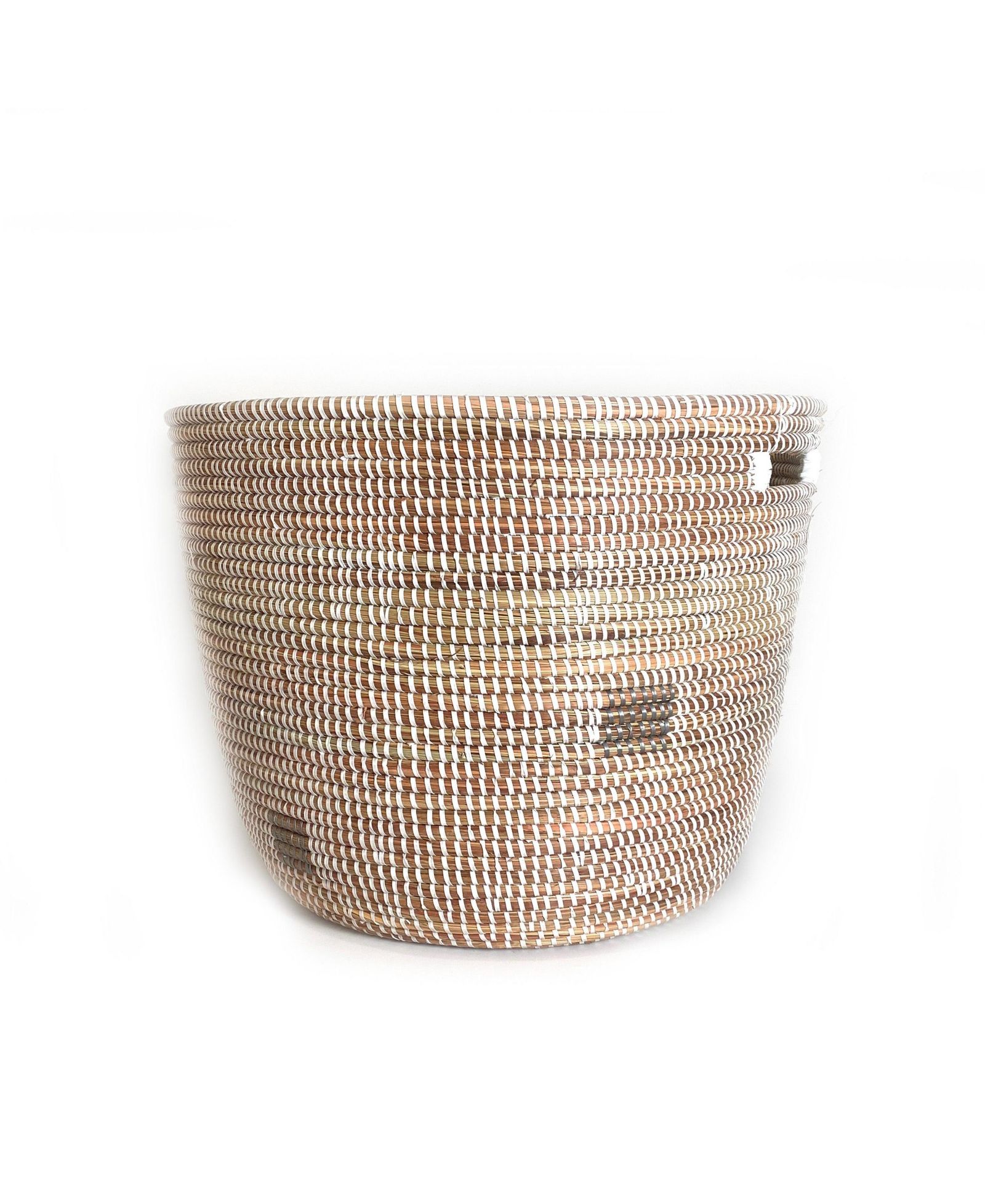 Mbare, Flat Lid Storage Basket Squares Low Storage