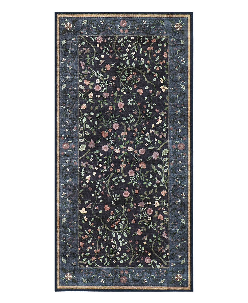 Hunter коврик Chenille с принтом, washable, 48" x 24"