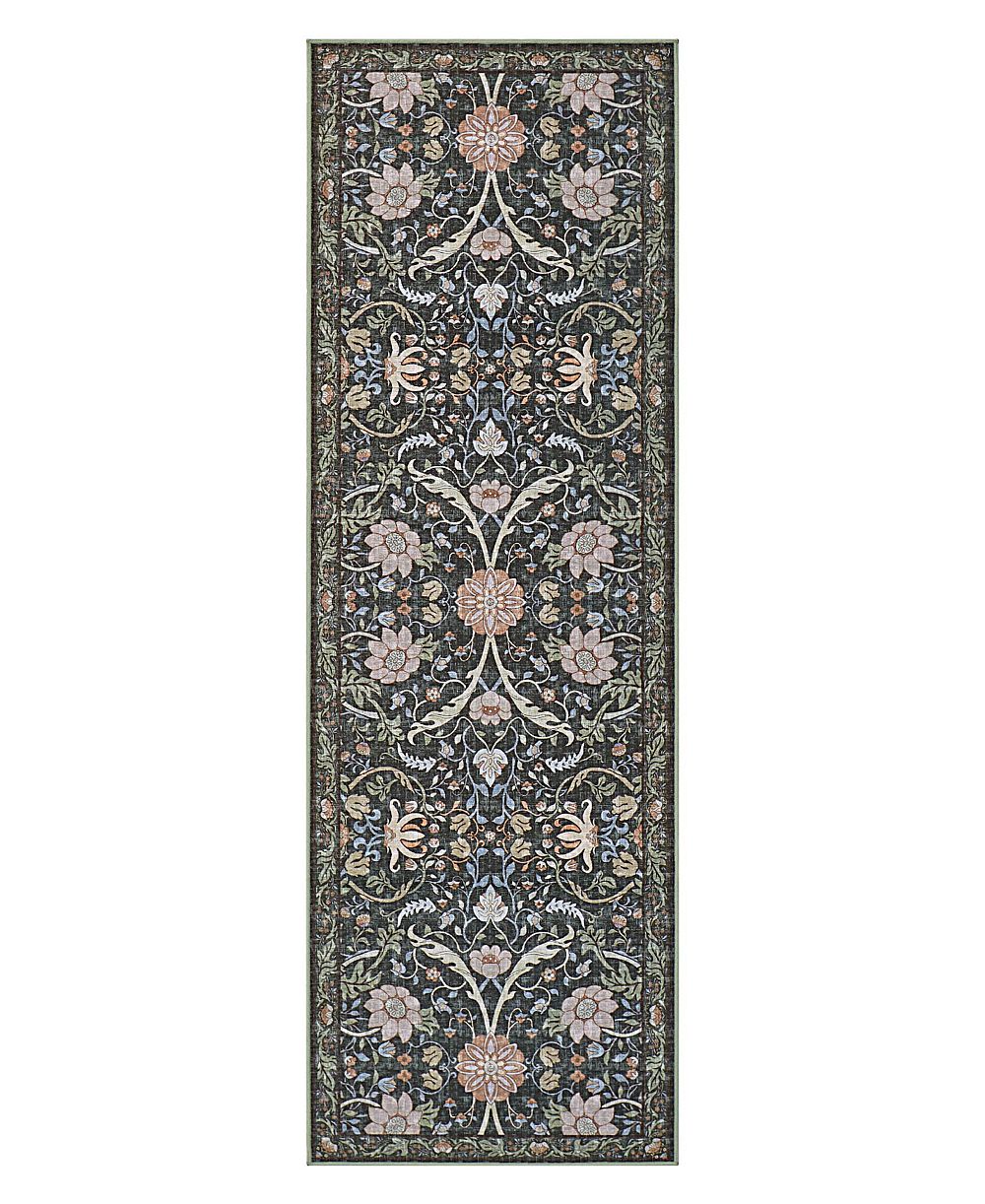 Hunter дорожка Chenille с принтом не скользит 72"x24"