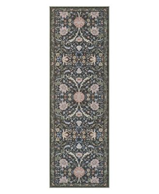 Hunter дорожка Chenille с принтом не скользит 72"x24"