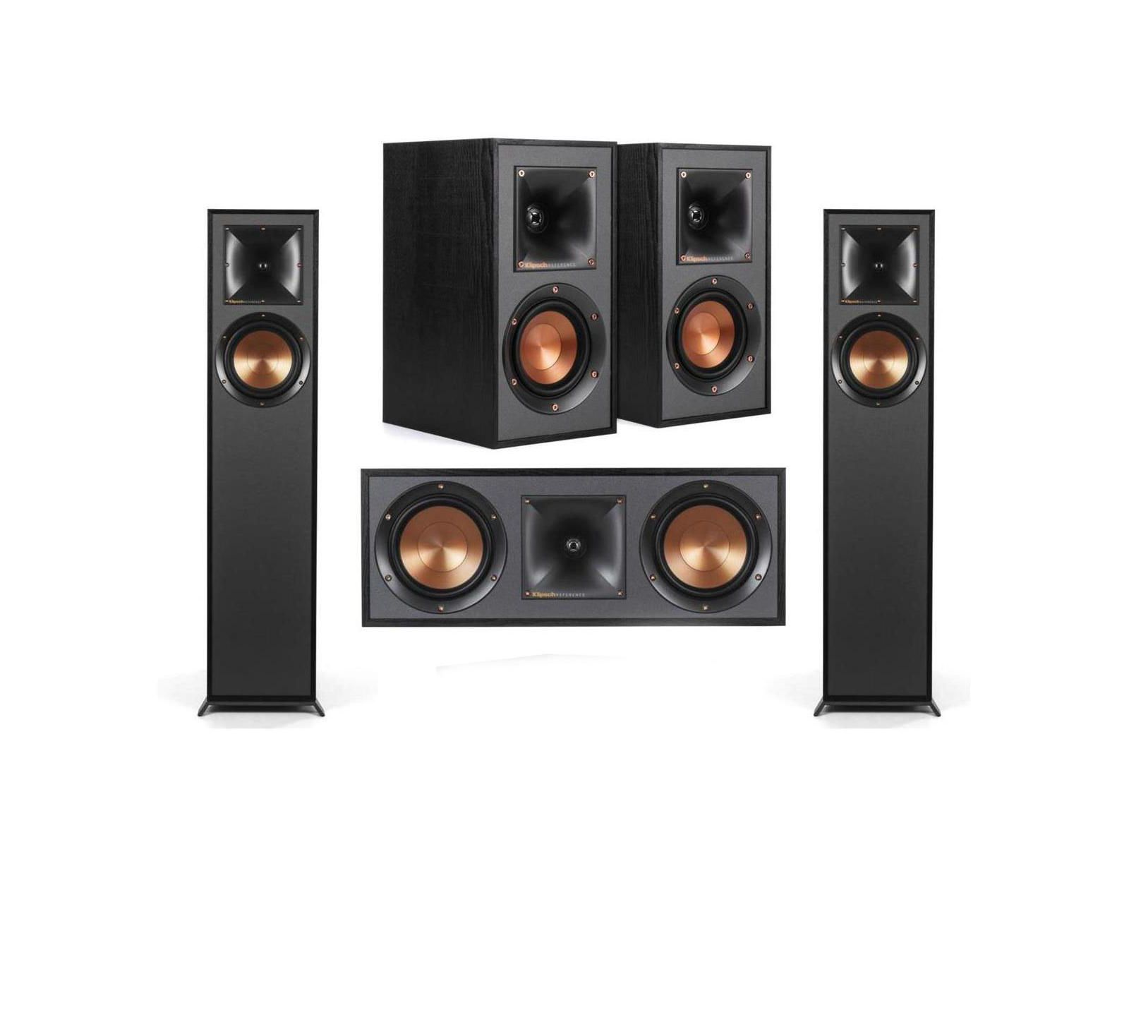Klipsch Reference R-610F 5.0 Home Theater Pack Tractrix® Horn Speaker System