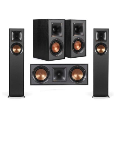 Klipsch Reference R-610F 5.0 Home Theater Pack Tractrix® Horn Speaker System