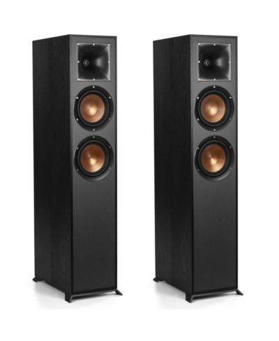 Klipsch Reference R-620F Tractrix Horn Textured Wood Grain Vinyl Floorstanding Speaker