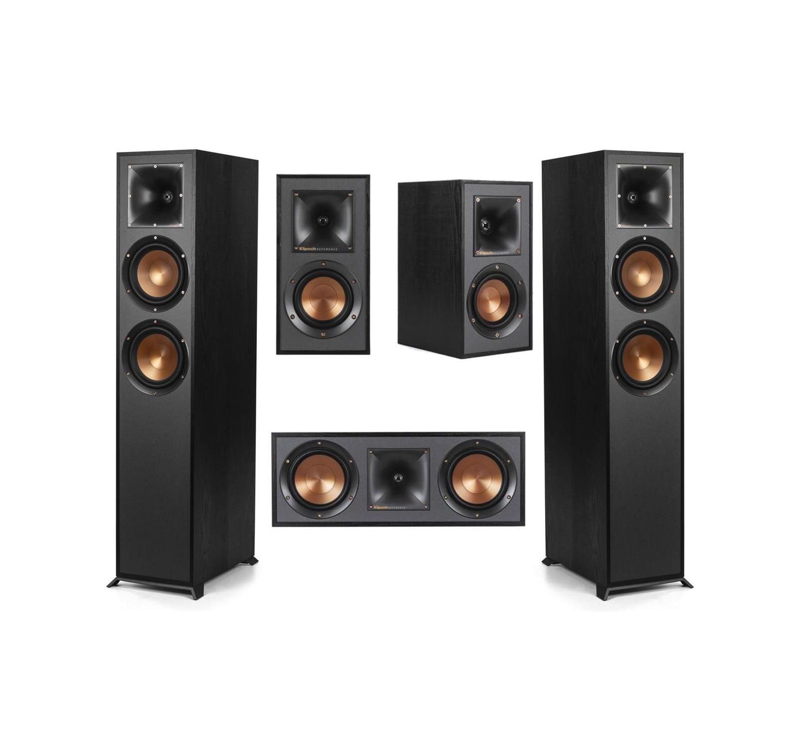 Klipsch Reference 5.0-Channel Tractrix Horn Home Theater System Bundle