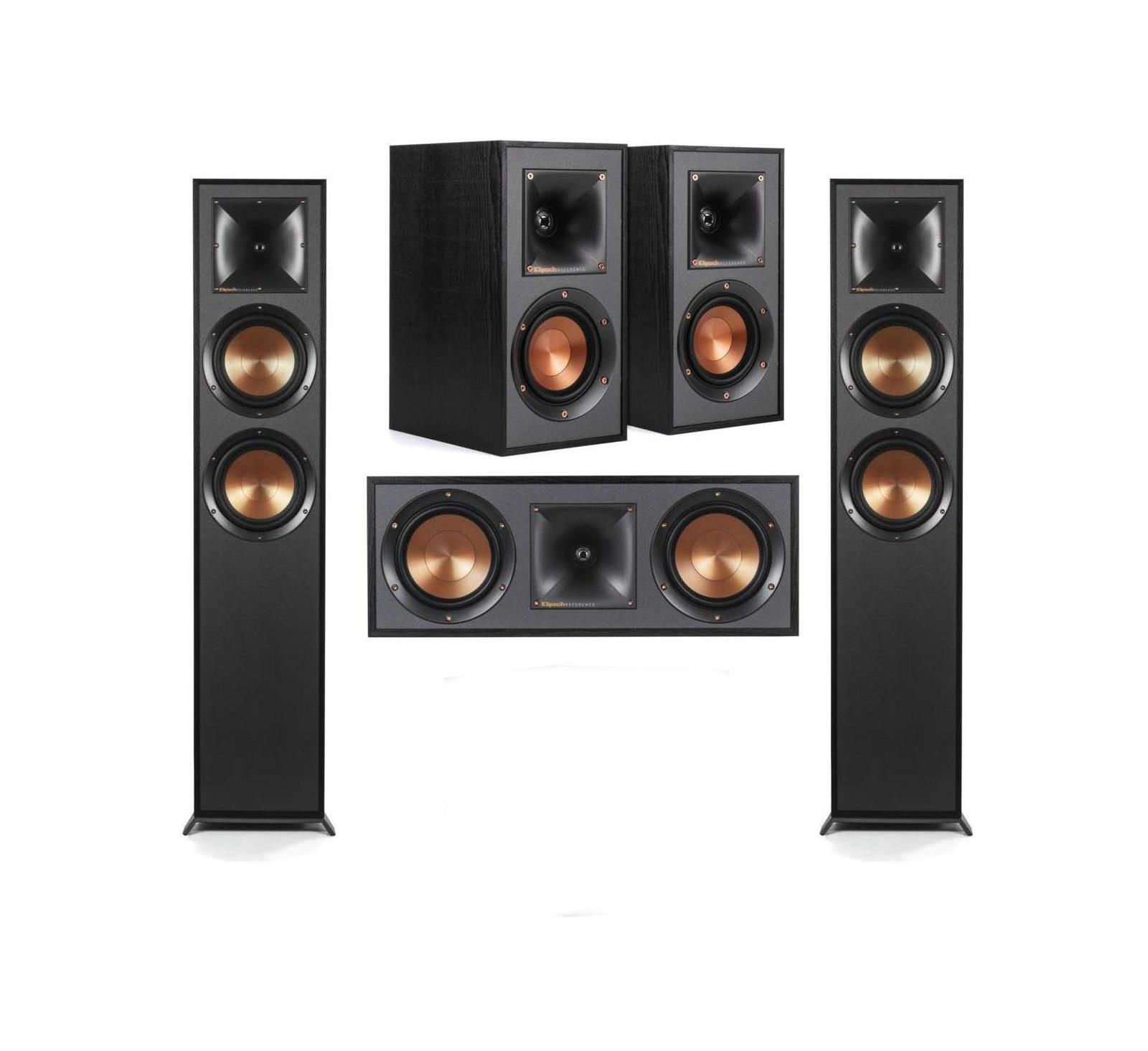Klipsch Reference R-625FA 5.0 Dolby Atmos Home Theater Speaker Pack