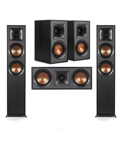 Klipsch Reference R-625FA 5.0 Dolby Atmos Home Theater Speaker Pack