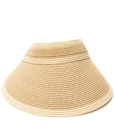 Козырек Vince Camuto Rollup Tweed Straw