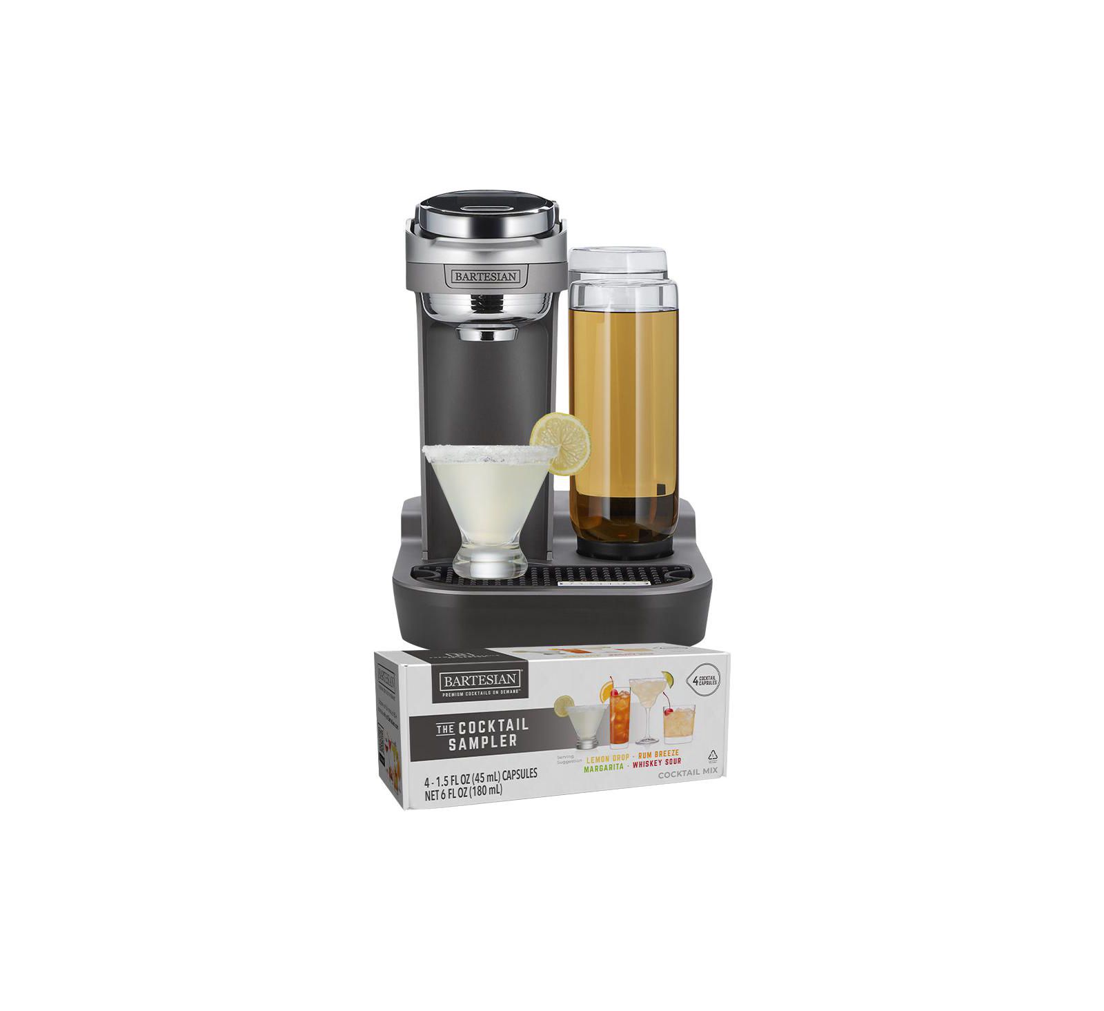 Bartesian Duet Machine + 4-Pack Cocktail Starter Bundle