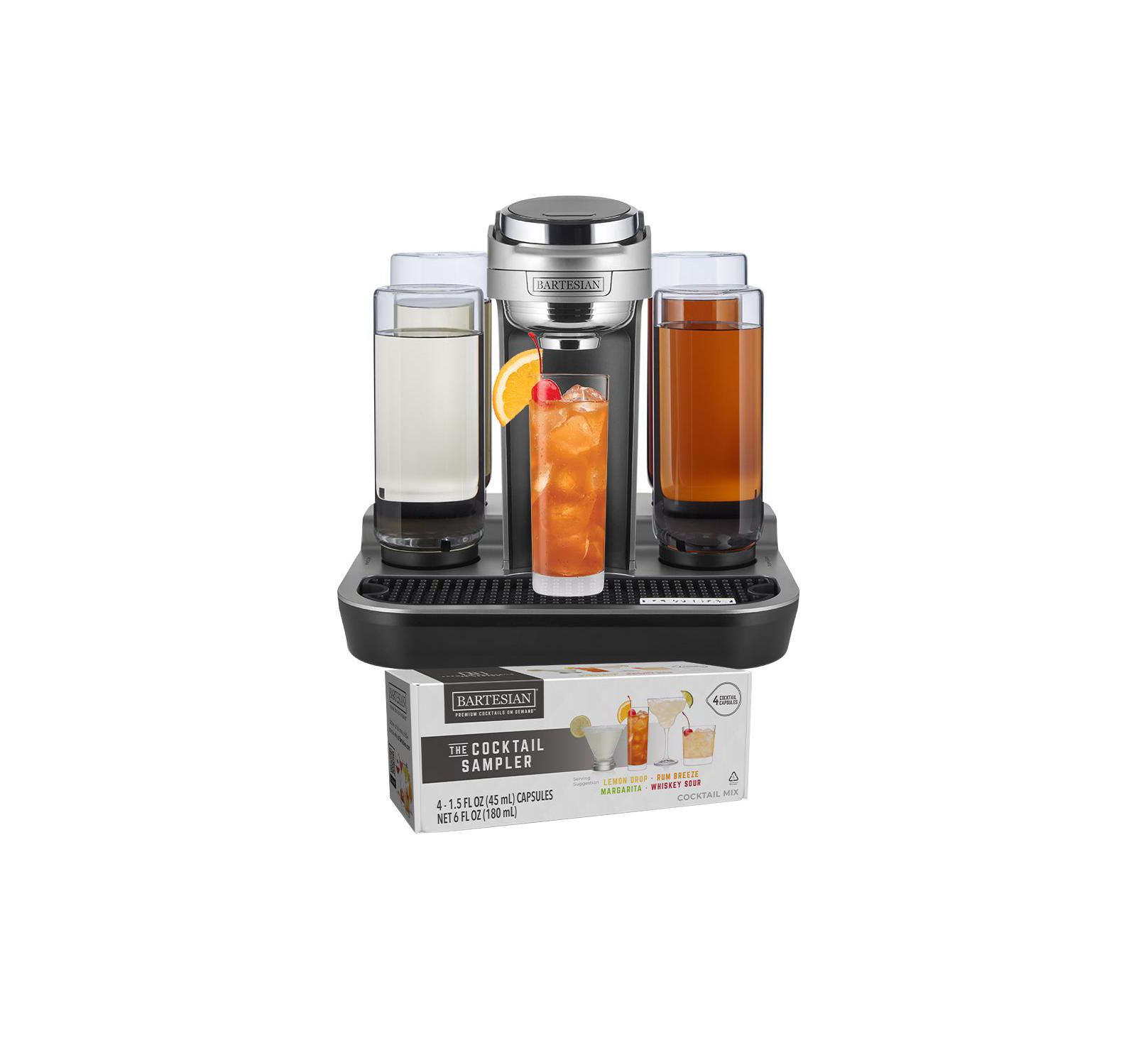 Bartesian Pro Machine + 4-Pack Cocktail Starter Bundle