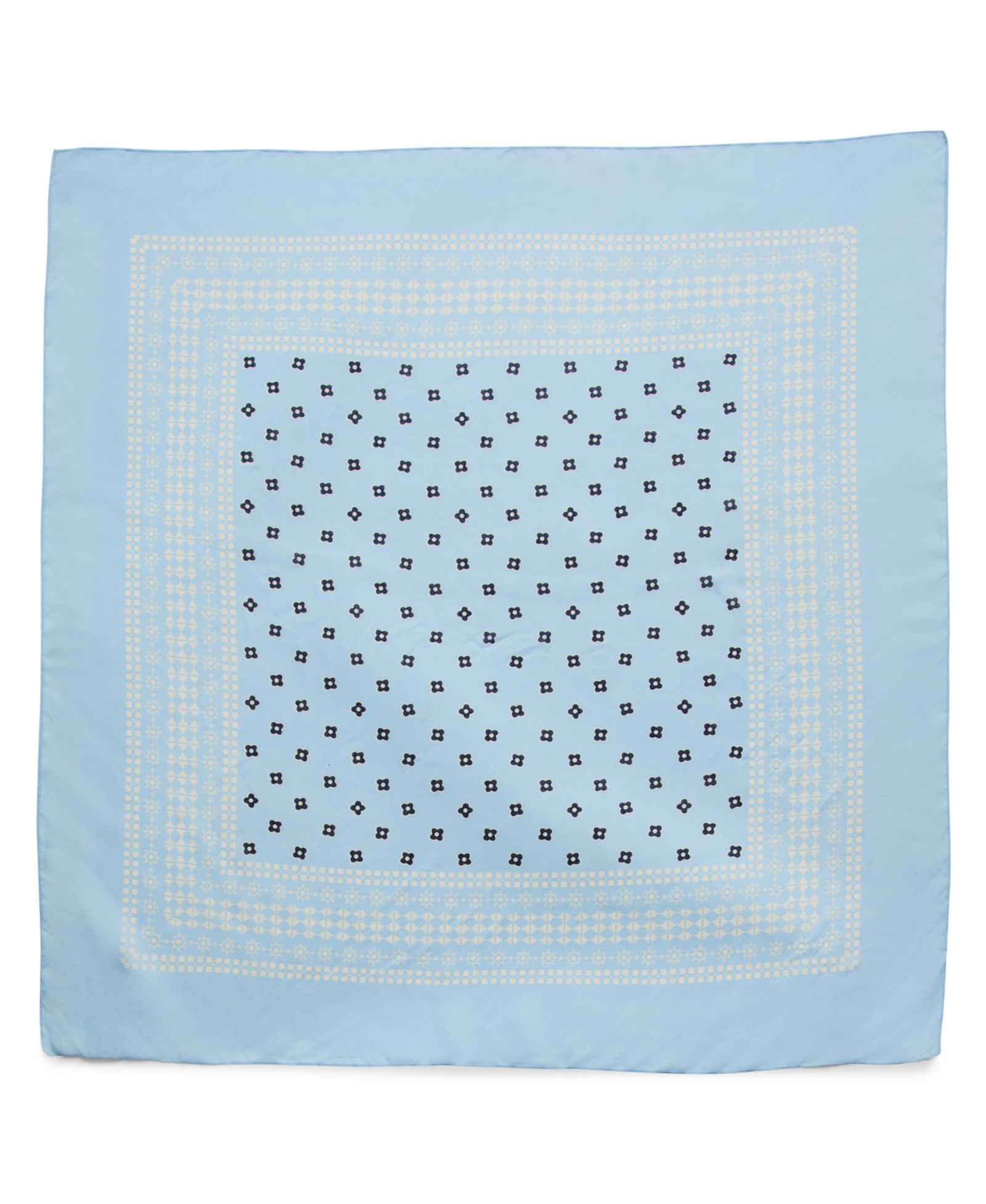 Steve Madden Geometric Bandana Printed Square Scarf