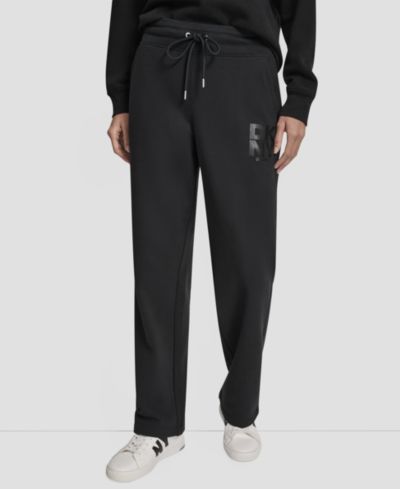 DKNY женские спортивные брюки-джоггеры с логотипом Transfer