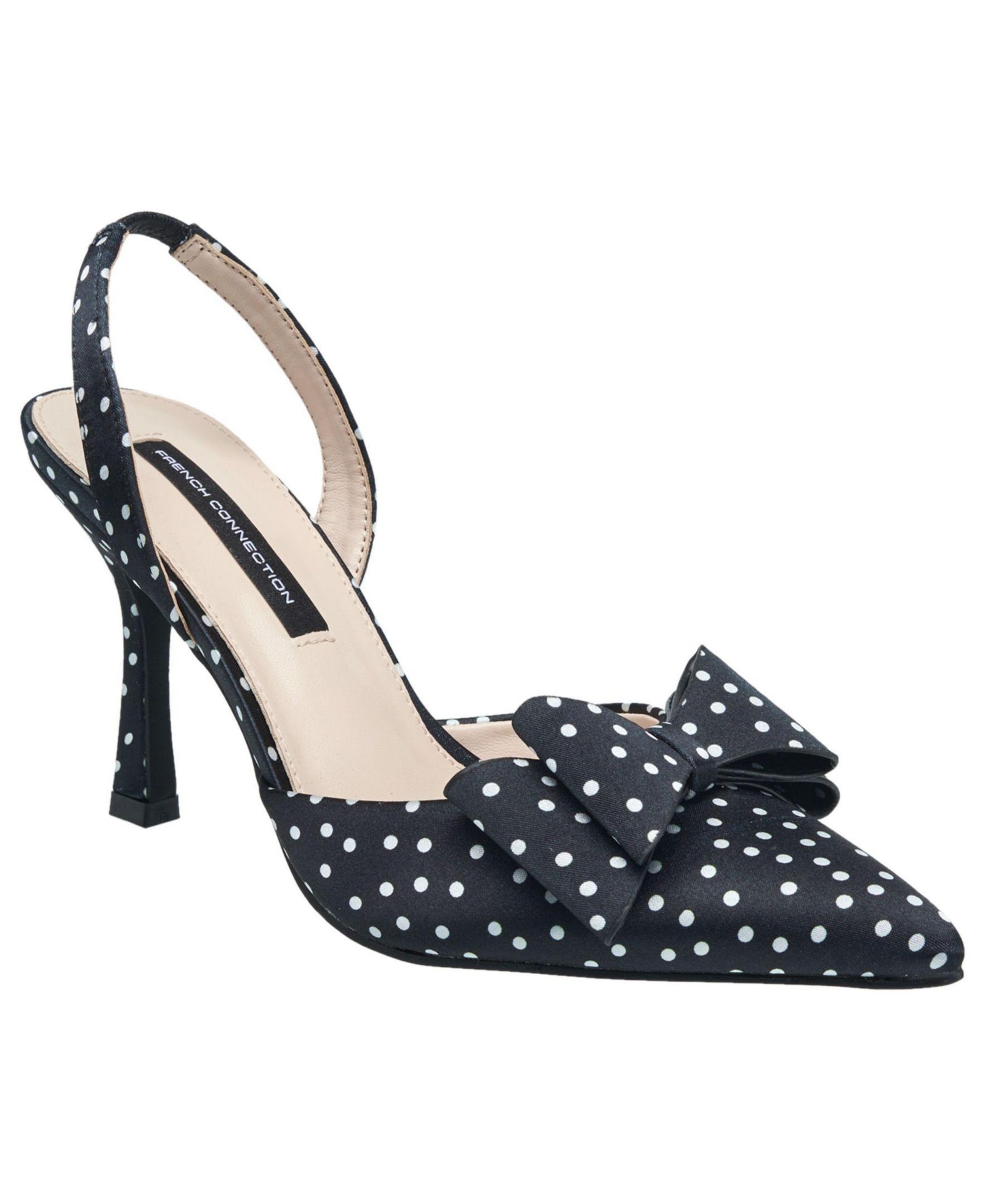 French Connection Women's Betti Bow Sligback Heel