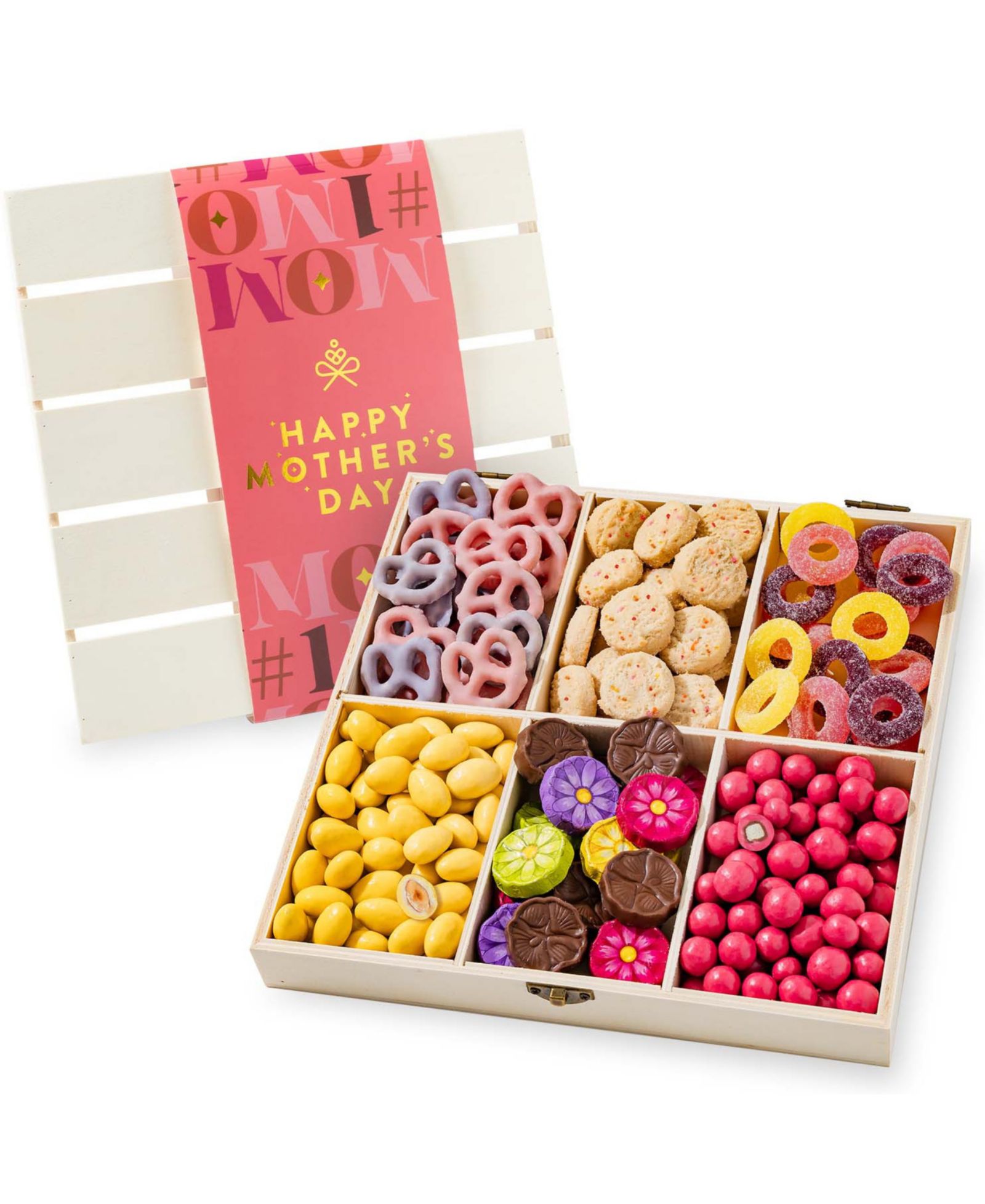 Bonnie & Pop Mother's Day Sweets Crate, 6 Sections