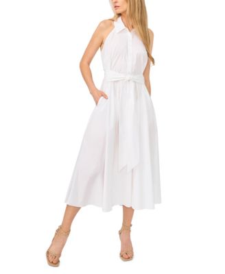 Женское платье CeCe Collared Neck Midi Dress