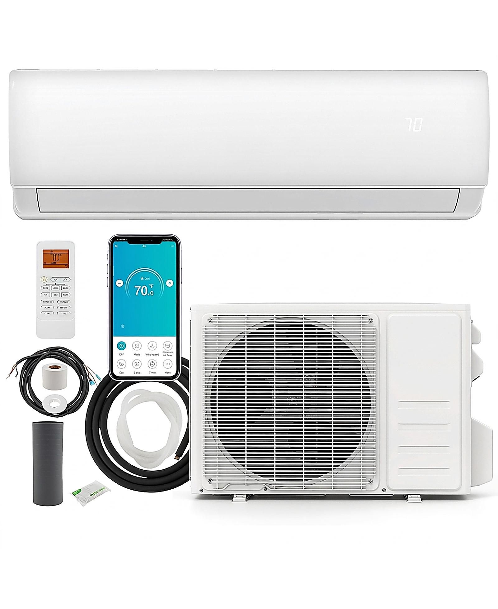 Система мини-сплит кондиционера и обогревателя VEBREDA 23000 BTU 208230V